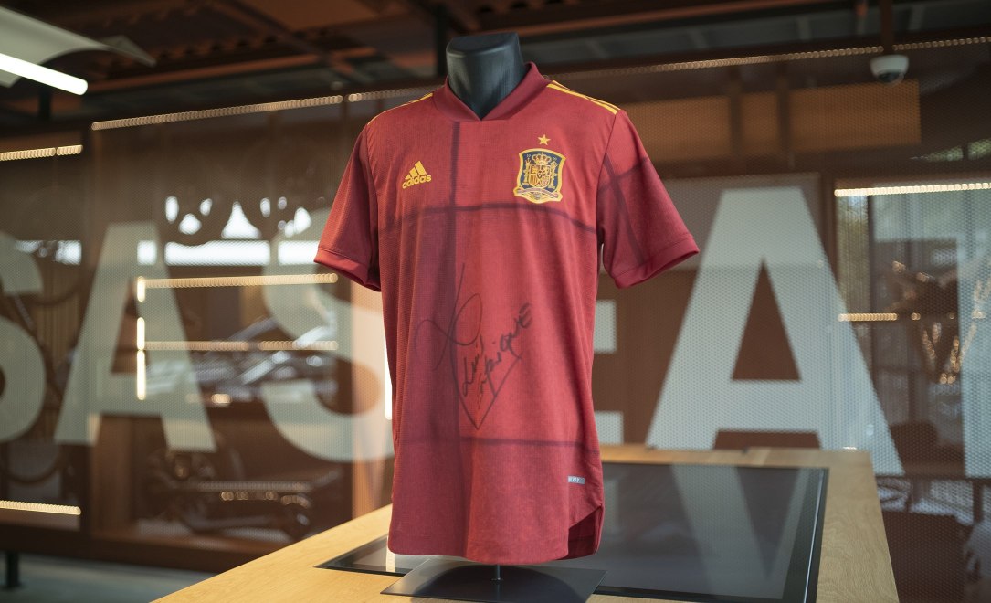 Camiseta de la selección de fútbol española
