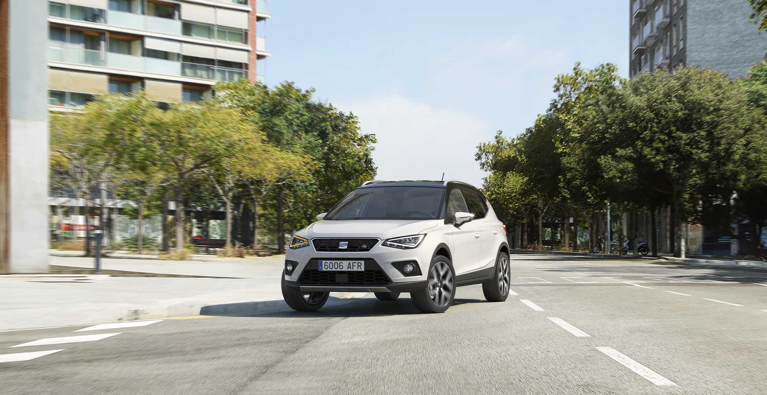 SEAT Arona Rojo Desire – vista superior