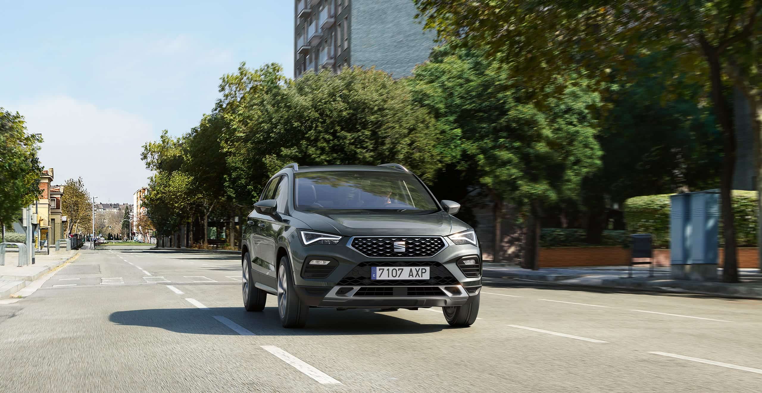 SEAT Ateca Blanco Bila – vista trasera superior