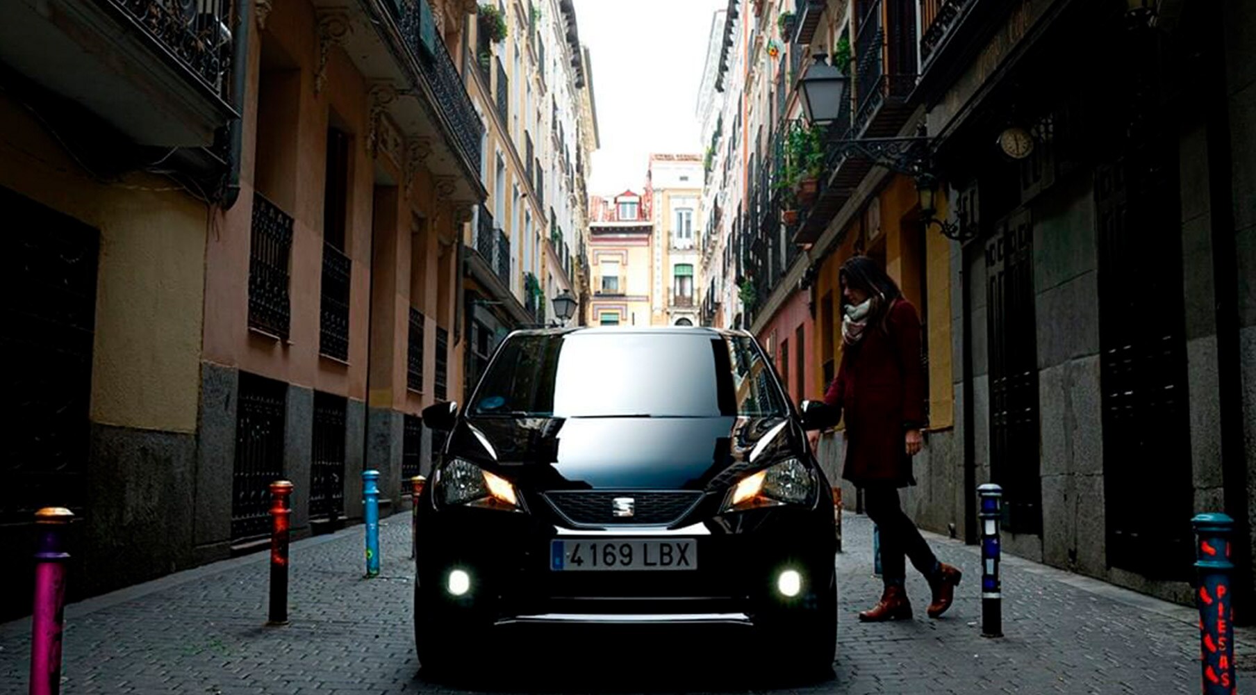 Circulación  de vehículos con etiqueta B en Madrid Distrito Centro