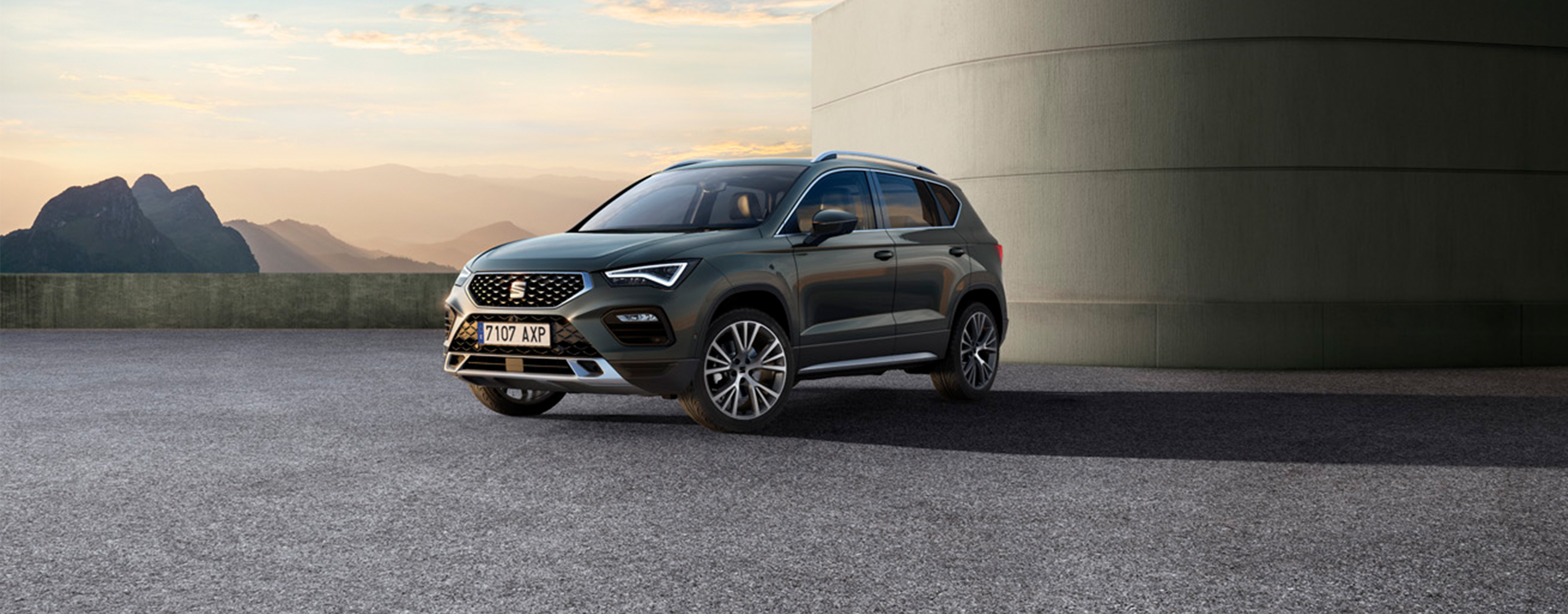 new SEAT Ateca from the rear