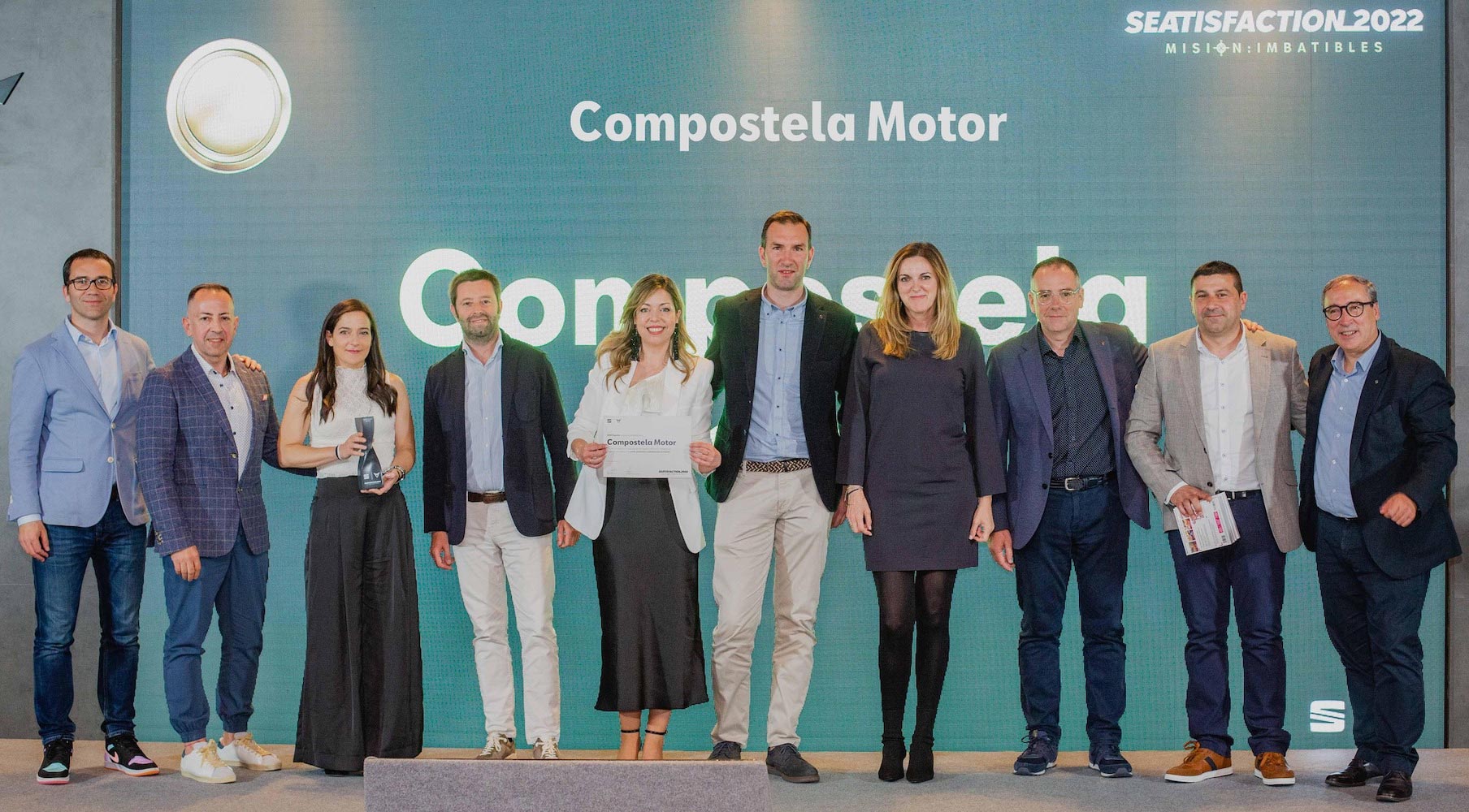 Compostela Motor y Marineda Motor, premio a la satisfacción del cliente en venta y postventa Seat y Cupra