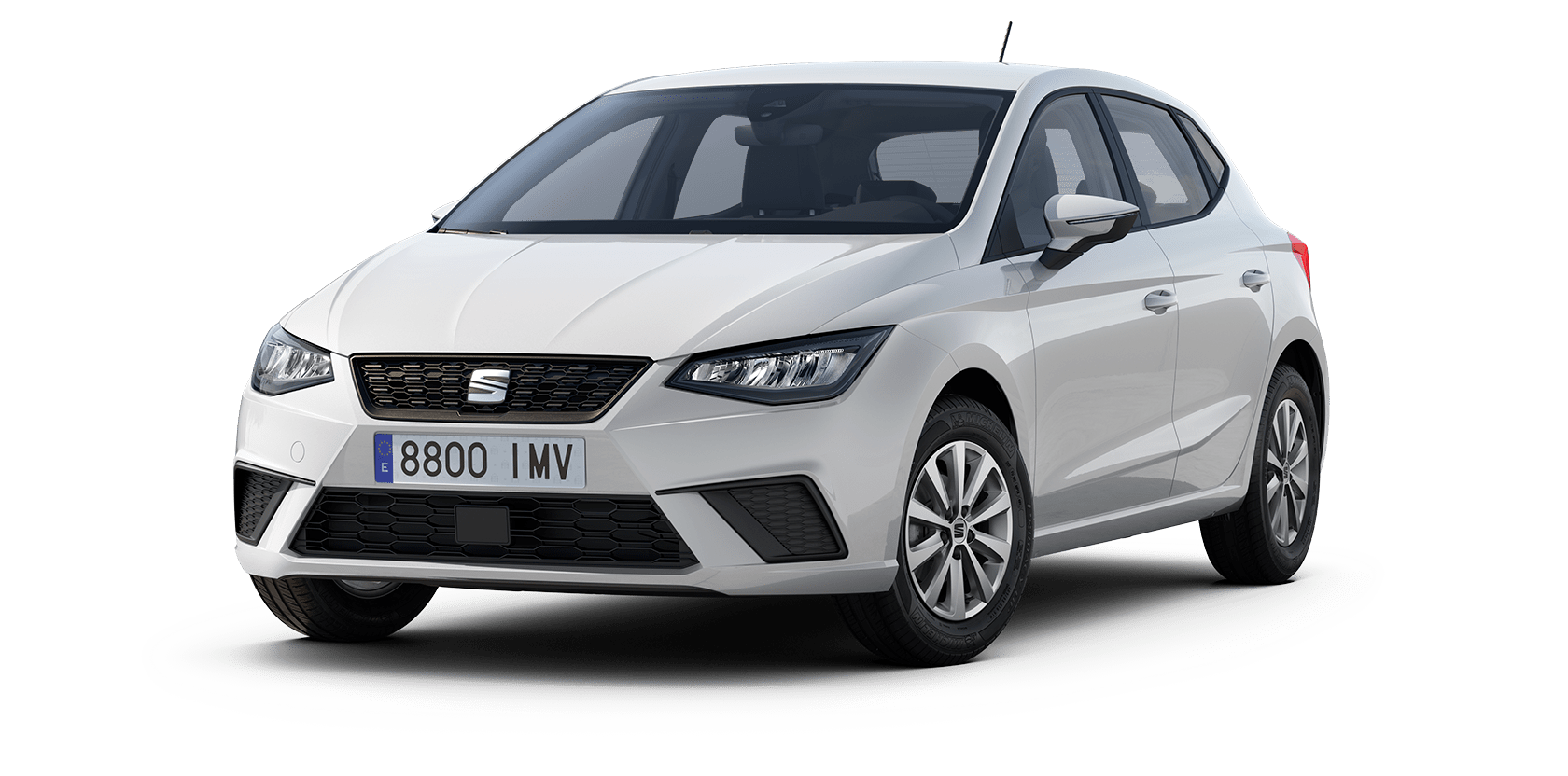 seat ibiza reference colour candy white